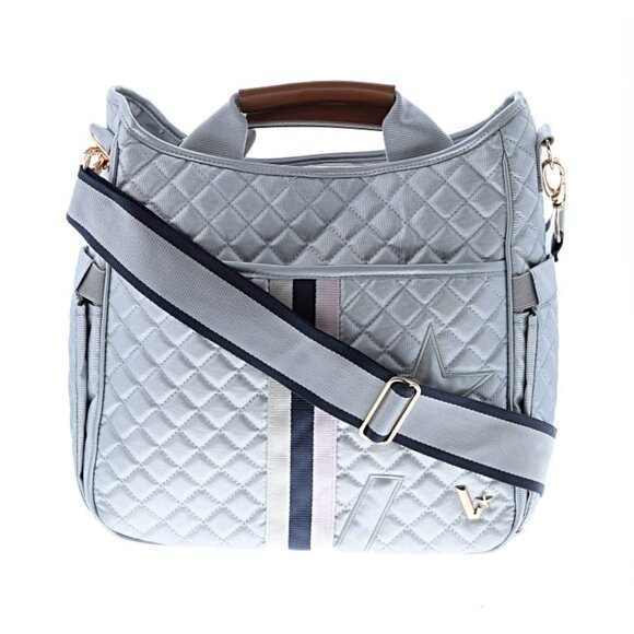 Voleé Crossbody Nylon Satchel Paddleball Pickleball Tote Purse Handbag Bag - Picture 6 of 10